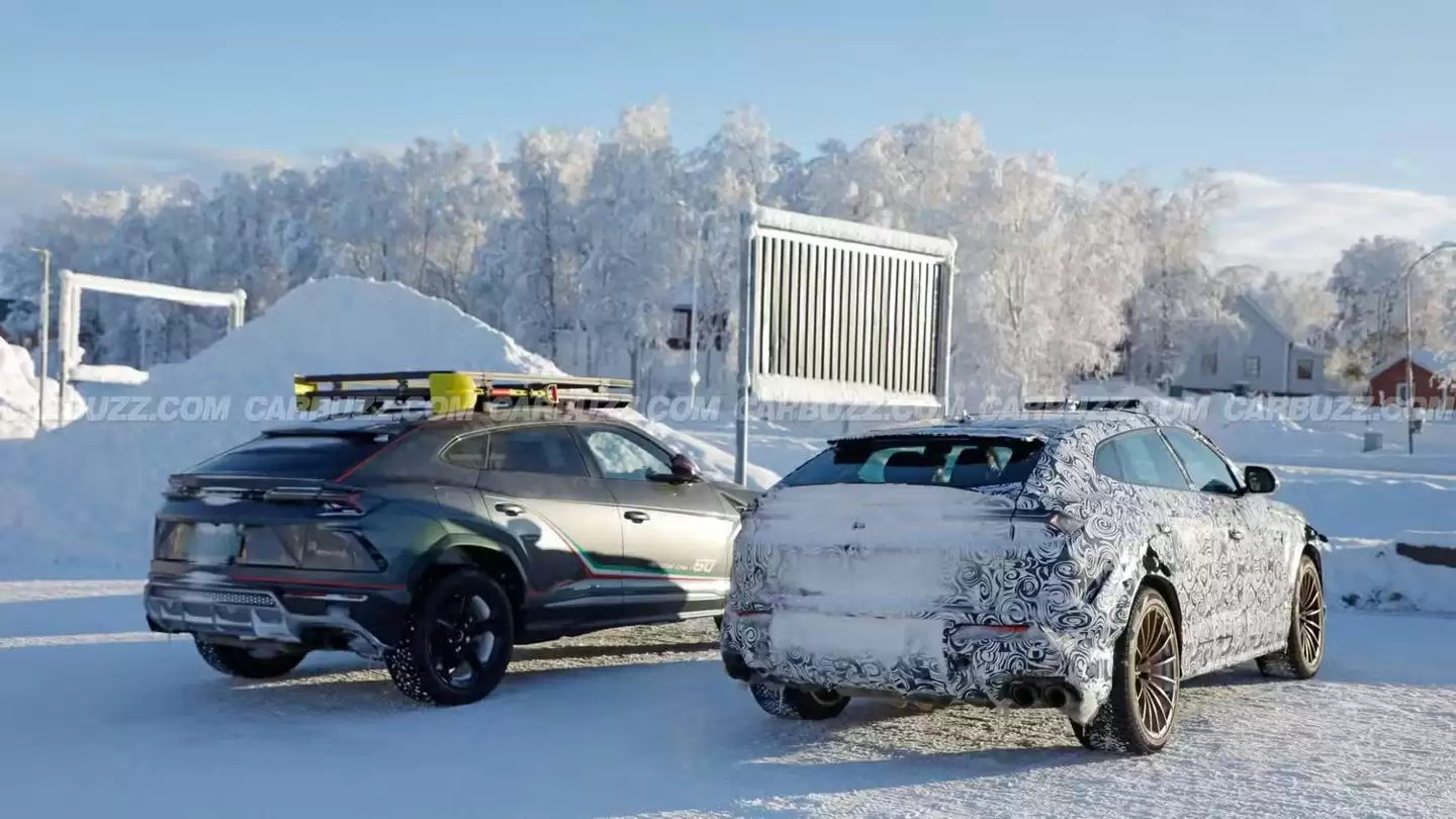 Urus SE Performante路测图曝光:兰博基尼最强SUV