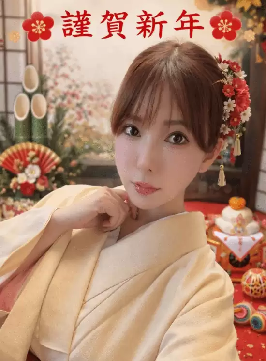 祝大家新年快乐:波多野结衣晒新图美爆了 你感受到祝福没