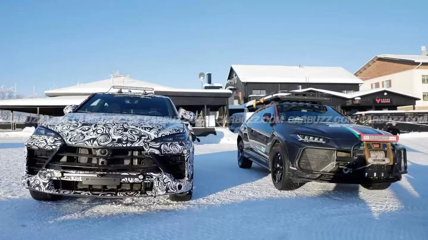 Urus SE Performante路测图曝光:兰博基尼最强SUV