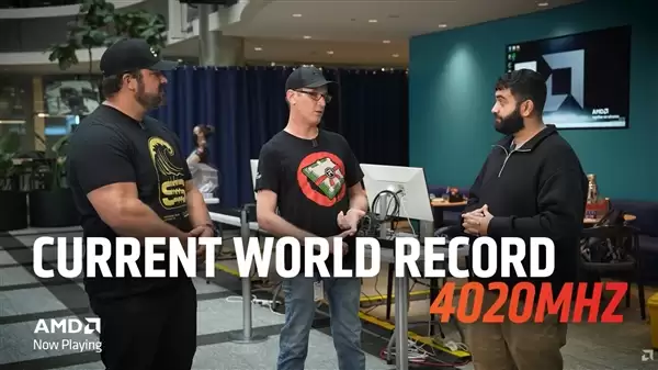 AMD RX 9060 XT成功超频4.769GHz!打破世界纪录