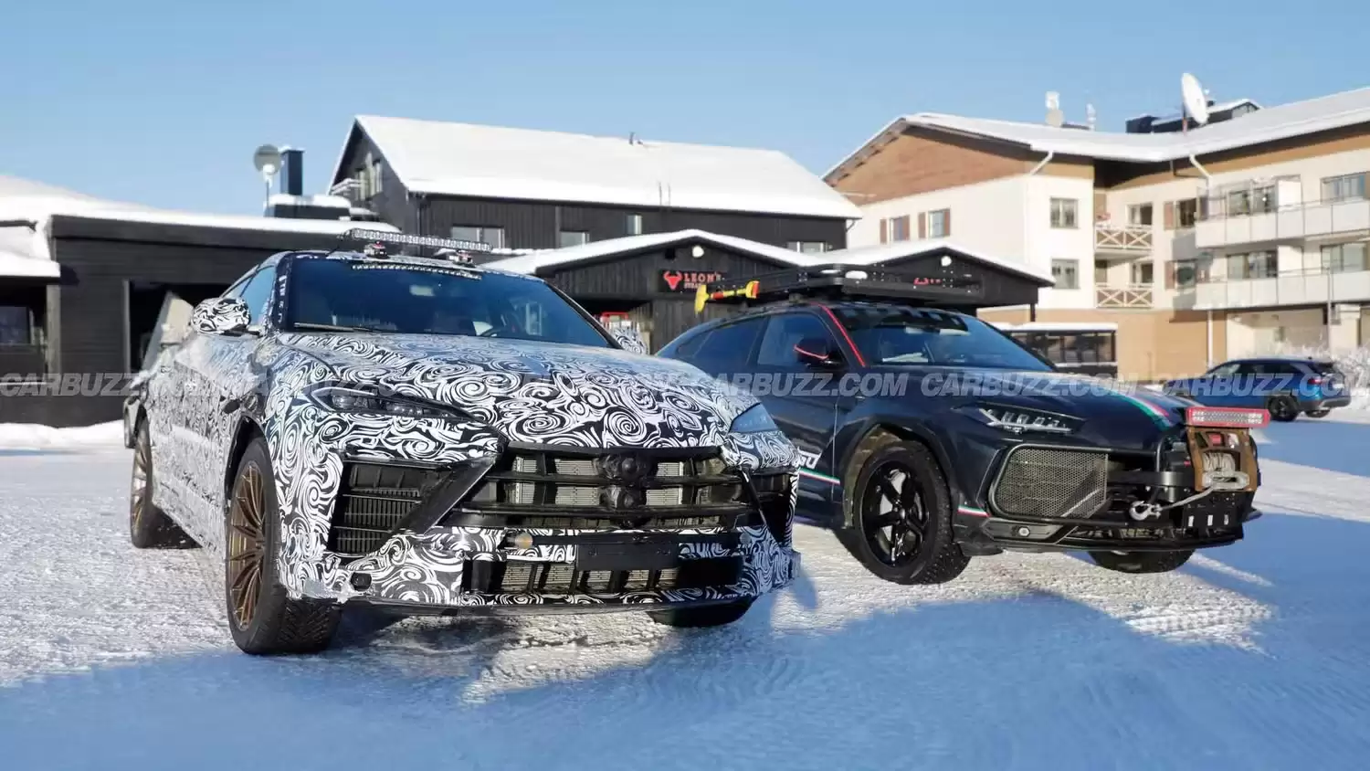 Urus SE Performante路测图曝光:兰博基尼最强SUV