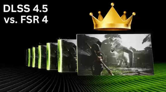 DLSS 4.5盲测夺冠：48.2%用户首选，FSR 4全面落后原生渲染