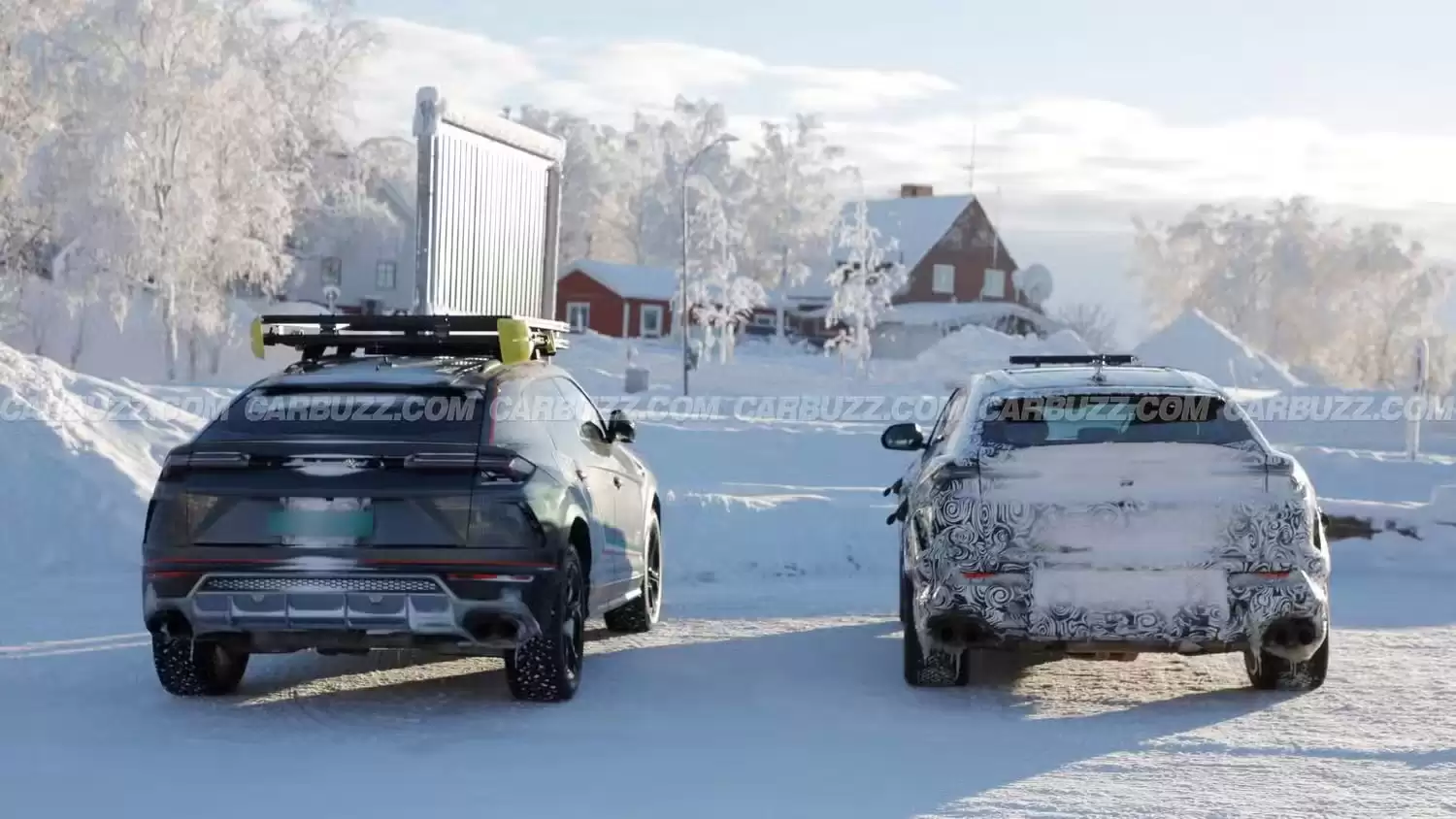 Urus SE Performante路测图曝光:兰博基尼最强SUV