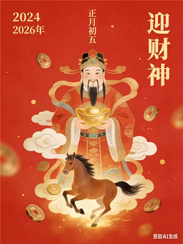 大年初五迎财神！今日起：支付宝碰一碰支付得红包/黄金