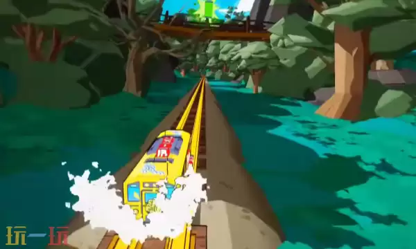 跳跃游戏《电车炫客》实机演示视频一览！