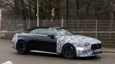 奔驰AMG CLE 63敞篷版回归V8动力,600马力+纯内燃旗舰逆势而上