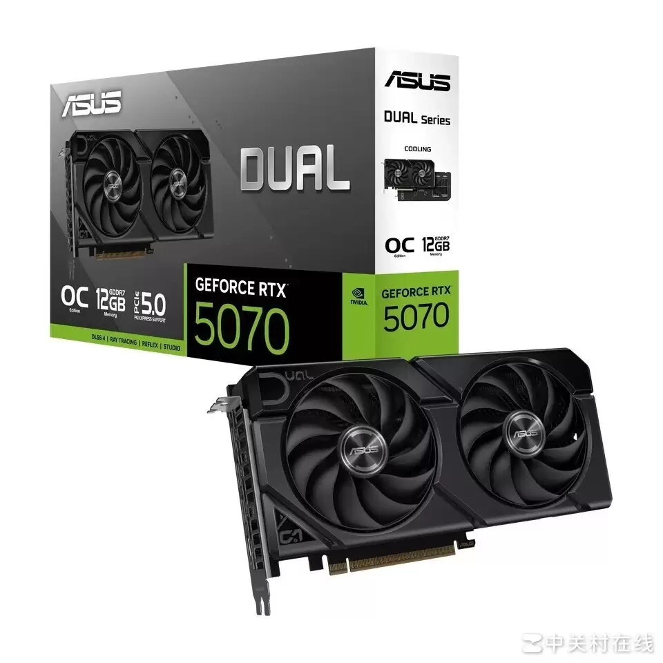 华硕Dual RTX 5070 Evo/Evo OC显卡曝光