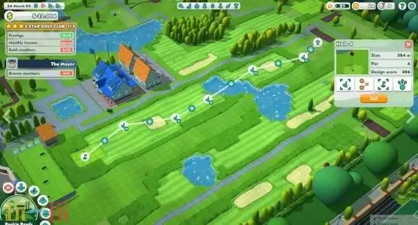 《低杆高尔夫球场大亨》将于4月17日在PC主机平台发售