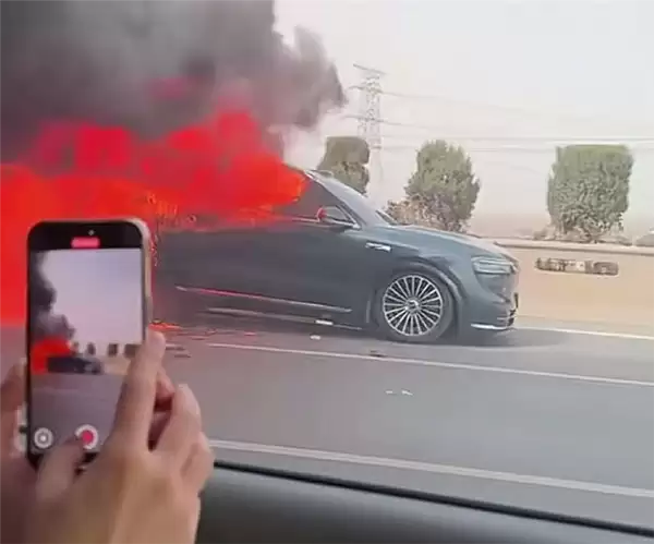 问界M7高速起火?真相揭开：后方油车追尾后自燃 遭波及！