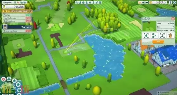 《低杆高尔夫球场大亨》将于4月17日在PC主机平台发售