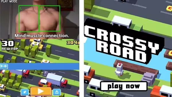 胸肌变身游戏手柄！健身大佬脑洞大开：抖胸玩游戏画面太美