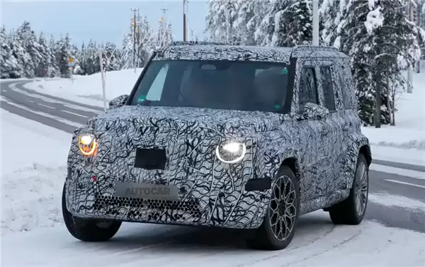 平民版大G要来了！奔驰小G谍照曝光：提供混动/纯电双动力