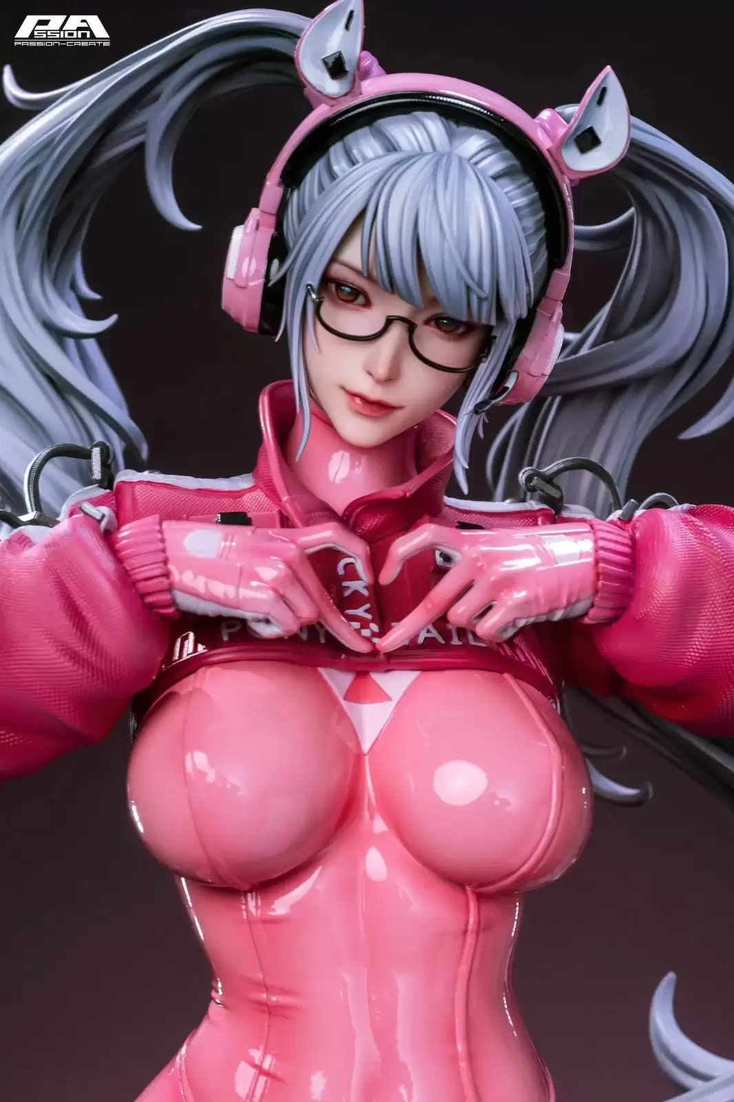 《剑星》伊芙粉色紧身衣大比例手办发布 可爱又性感!