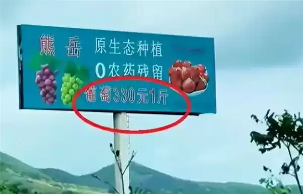 葡萄330元1斤 草莓360元1斤 公司参保人数为0 曾称灌溉一次要用800斤牛奶兑水