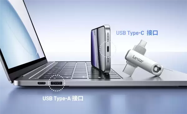 雷克沙1TB高速固态U盘首发1119元：USB 3.2-A/C双接口