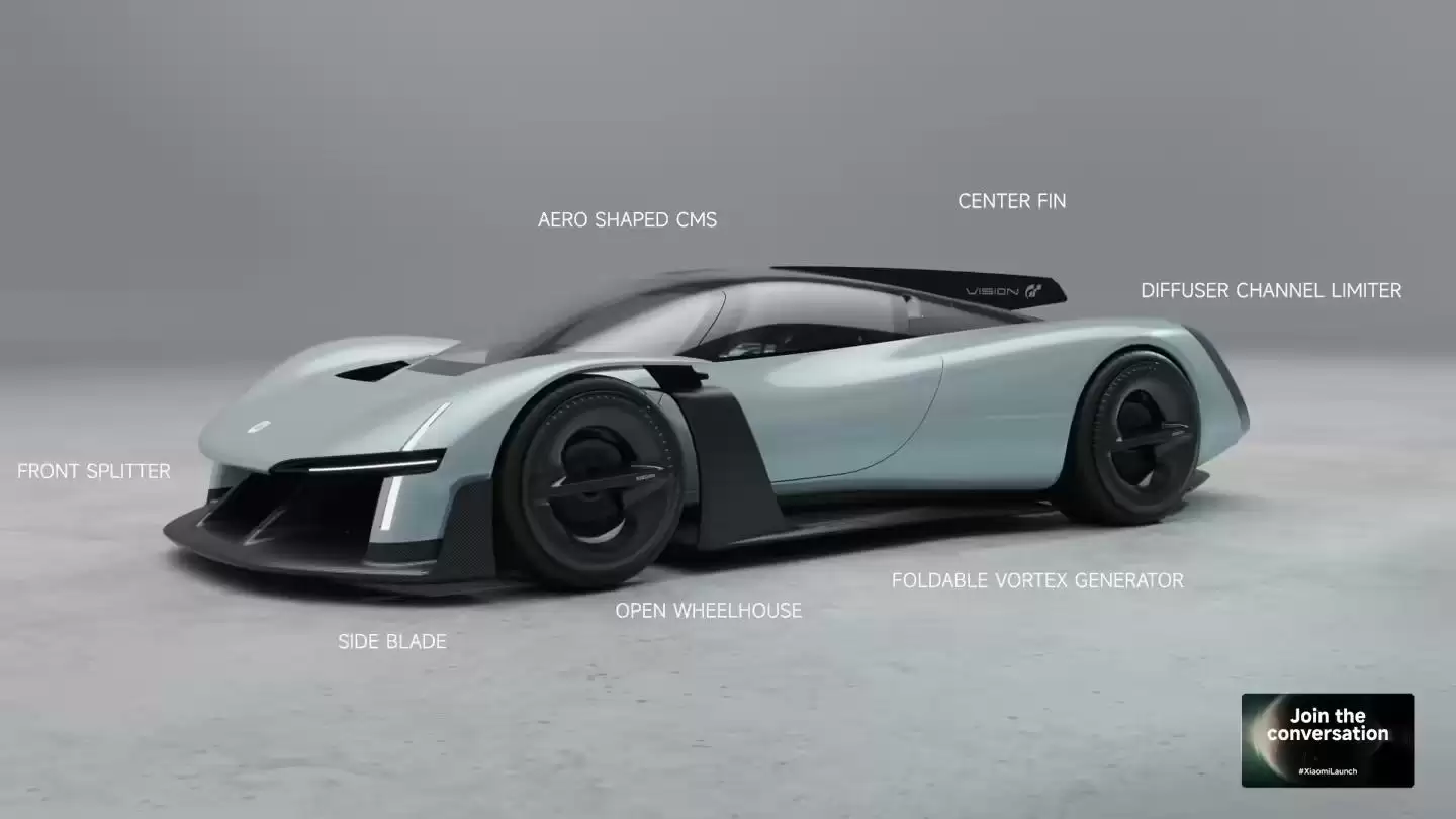 小米Vision GT双门超跑MWC 2026前夕首发亮相，玩家未来可在《GT 赛车 7》内驾驶体验