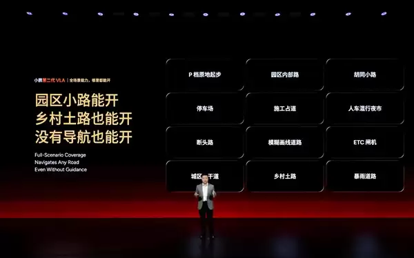 小鹏第二代VLA正式发布:通行效率比肩老司机 实测城区通行比导航预估的还快