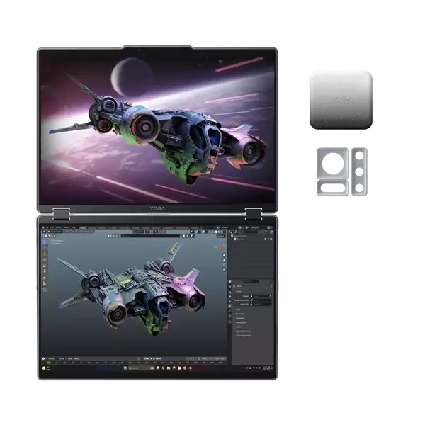 双OLED屏加持专攻3D开发！联想发布Yoga Book Pro 3D笔记本