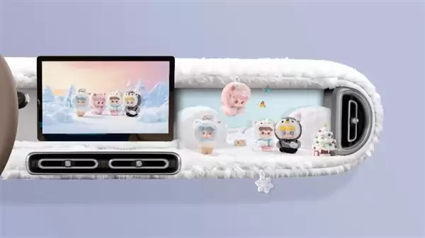 小姐姐代步车上新 全新宏光MINIEV内饰公布:副驾驶有一绝