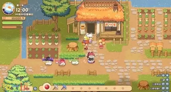 《东方夜雀食堂》开发者新作《东方秋神牧场》上架Steam页面