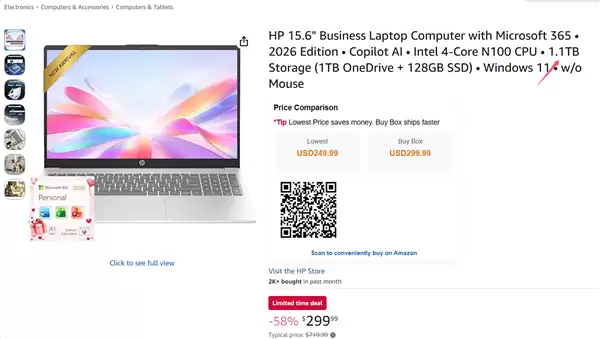 太过分了！卖家借OneDrive虚标笔记本容量：128GB秒变1TB