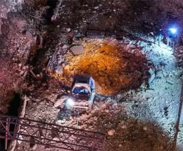 比亚迪元Plus在以色列贴身挨了一发导弹:生生扛下 护住车里人