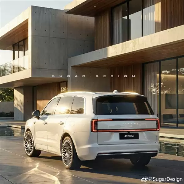 气场不输百万级SUV!小米昆仑最新渲染图出炉