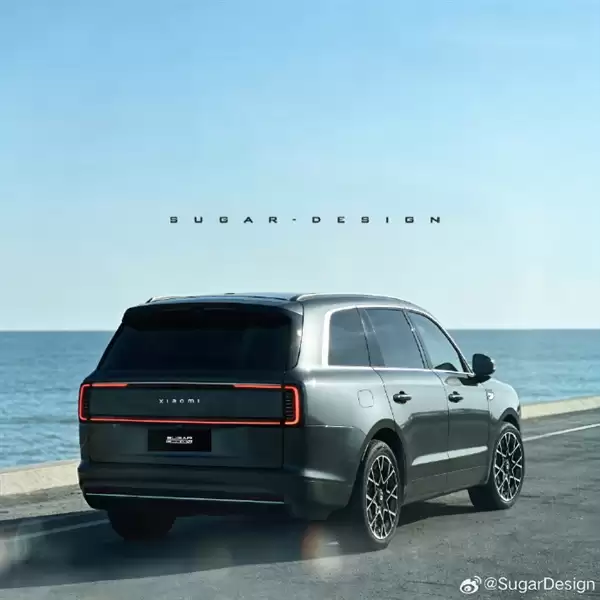 气场不输百万级SUV!小米昆仑最新渲染图出炉