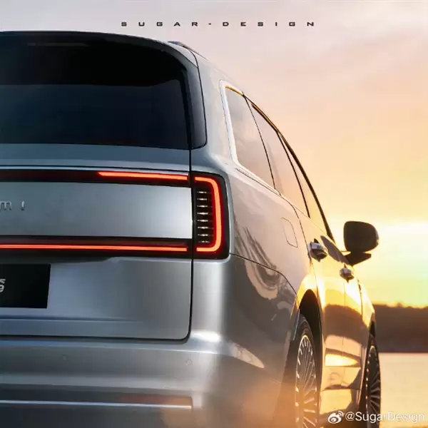 气场不输百万级SUV!小米昆仑最新渲染图出炉