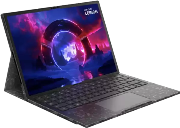 联想展示拯救者Legion Go Fold概念掌机:7.7英寸折叠屏秒变11.6英寸