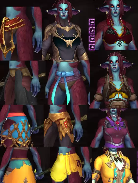 《魔兽世界》新种族身材丰满却遭差评:模型严重穿模