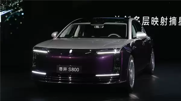 华为百万豪车真成了 尊界S800上市九个月交付超1.5万辆
