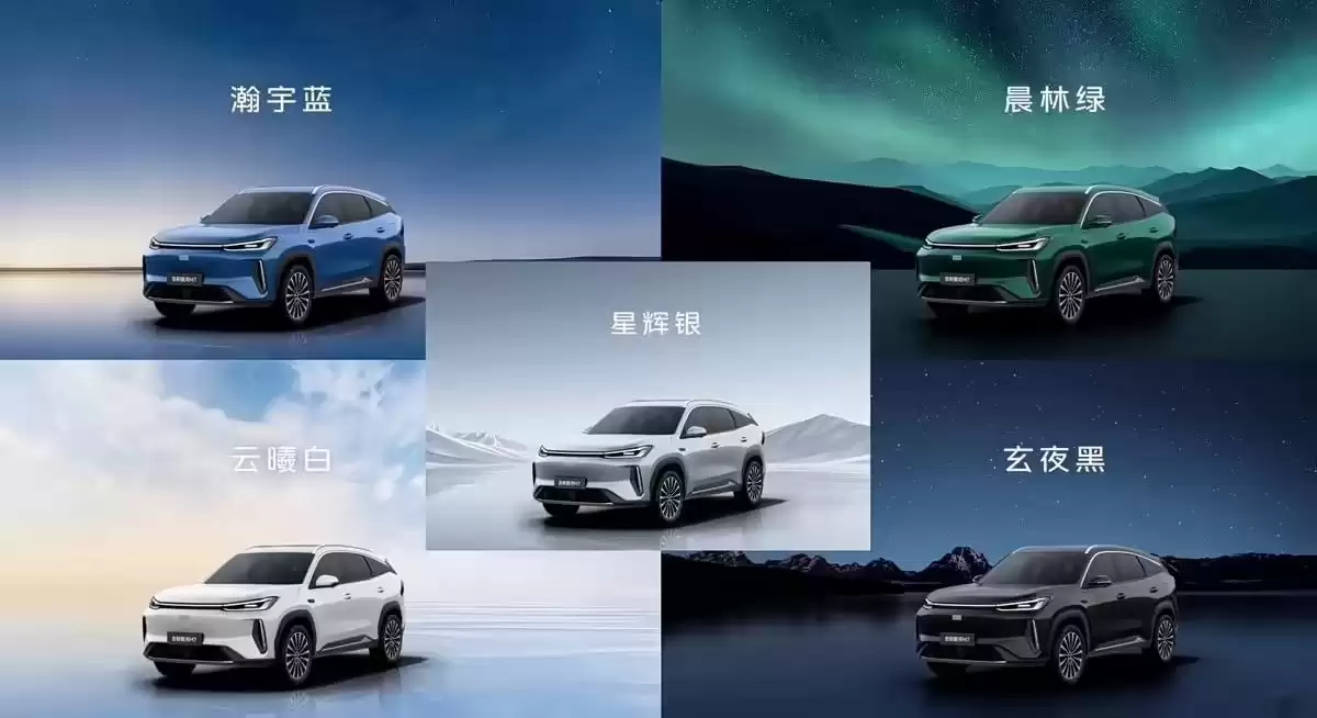 消息称吉利银河M7紧凑型SUV将于4月上市，满油满电综合续航1730km