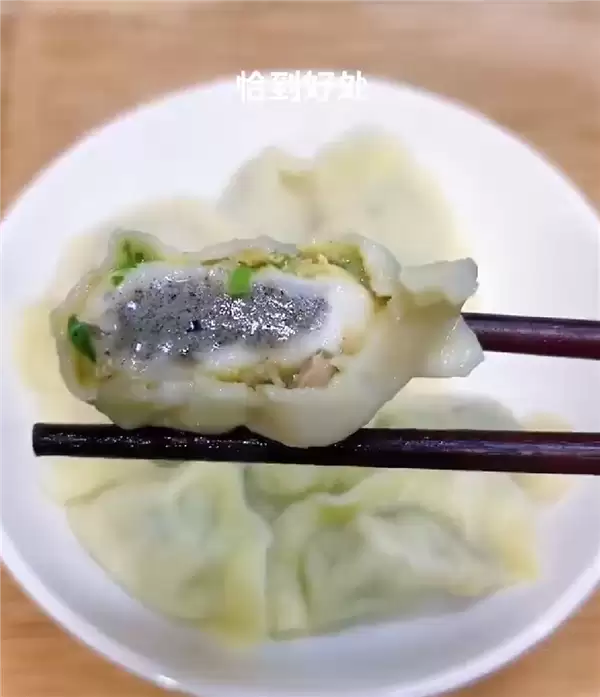 汤圆馅的饺子引热议！网友：北方人沉默 南方人落泪