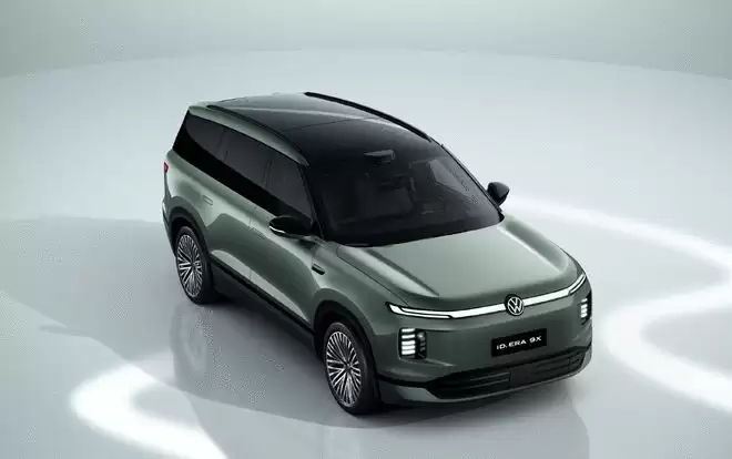 前排双联屏+后排吸顶屏 上汽大众ID.ERA 9X内饰发布