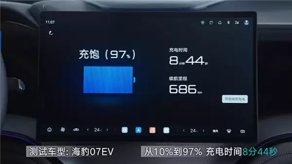 充电效率全球最高！比亚迪发布第二代刀片电池：9分钟充饱