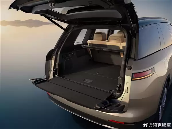 全尺寸旗舰 车长超5.2米!领克900大五座官图公布:后排坐爆了
