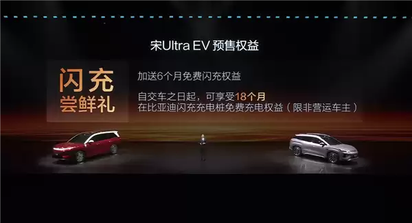 续航710公里!比亚迪全新B级纯电SUV宋Ultra EV预售:15.5万起