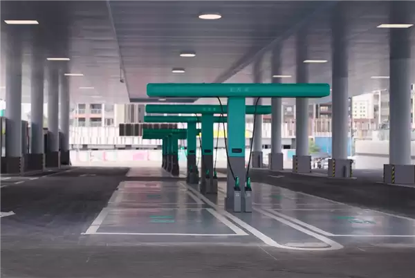 对用户最友好的充电桩 比亚迪发布闪充桩:悬吊设计、插拔不费劲