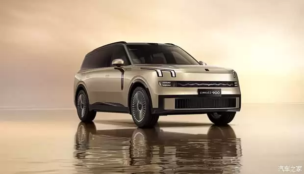 领克900五座版官图发布：空间升级+日冕金配色+630kW三电系统