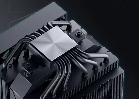 乔思伯CC90屏显风冷散热器首发329元起：顶部配磁吸数显模块