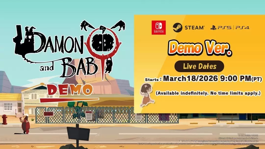 恶魔宝贝全新永久试玩版将于2026年3月19日全平台上线