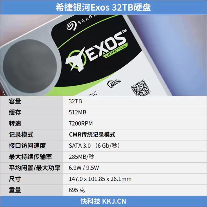 希捷银河Exos 32TB评测:机械硬盘巅峰!容量速度可靠性都无可挑剔