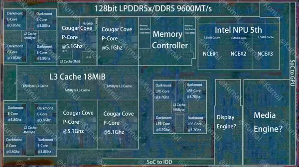 8K高清探秘Intel Panther Lake：LPE低功耗小核有点孤独