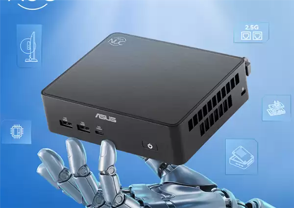 华硕NUC 16 Pro迷你机首发10999元：配酷睿Ultra X7 358H 仅0.7L