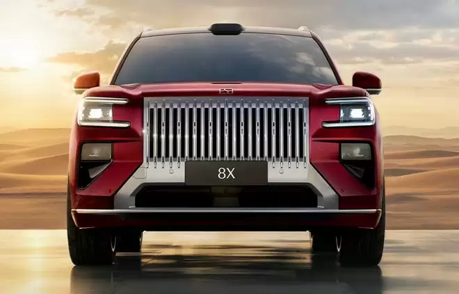 极氪8X外观官宣40万级性能插混上半年上市