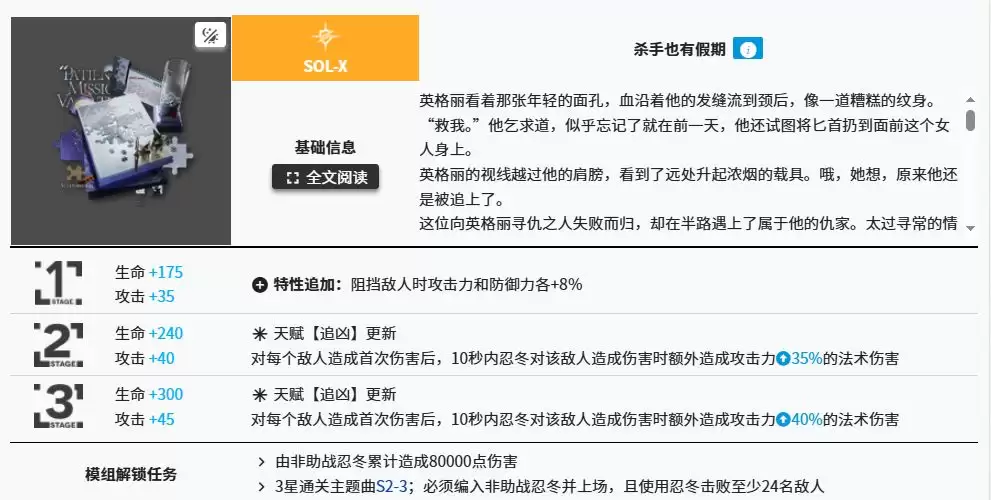 《明日方舟：终末地》忍冬干员强度测评