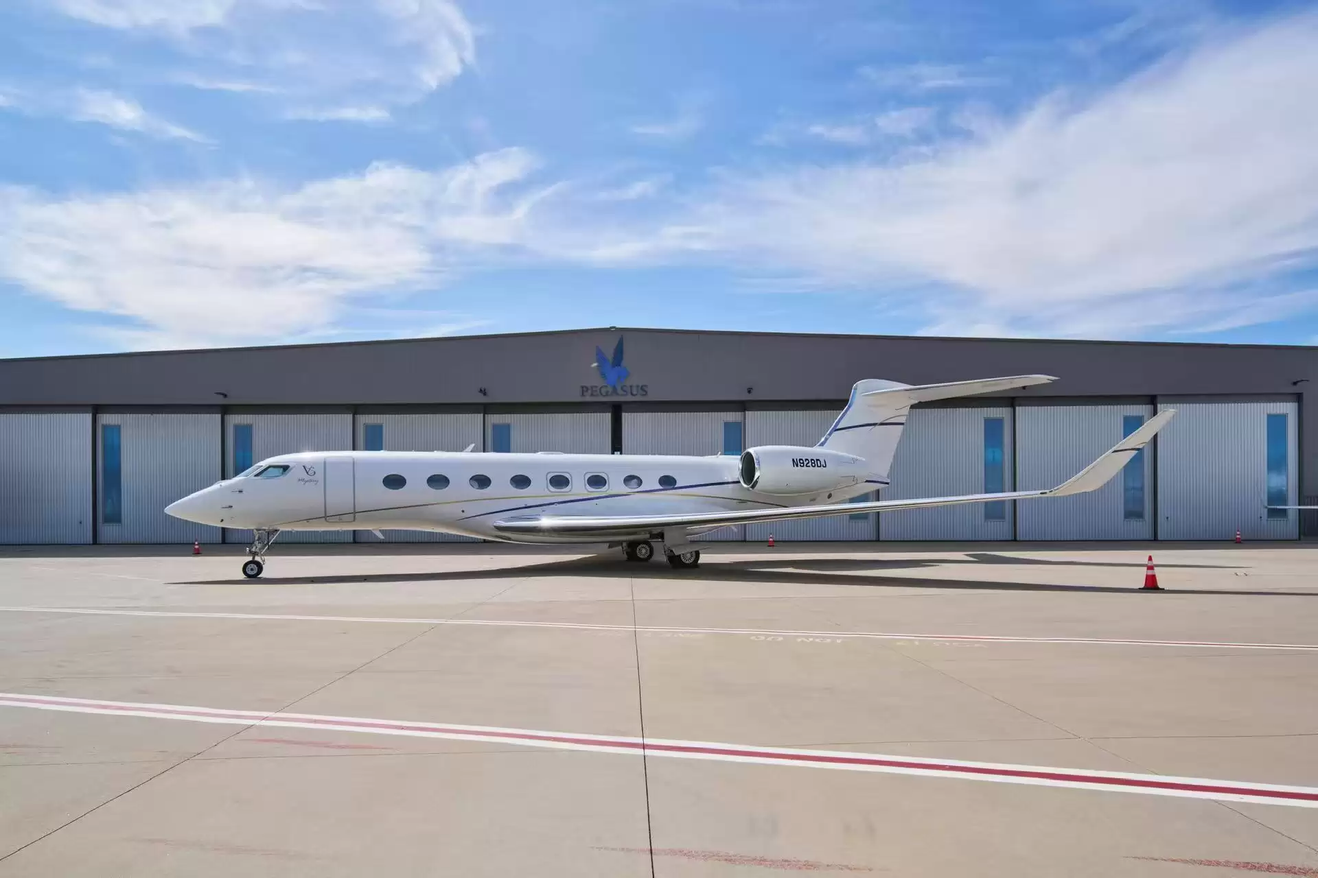 飞马精英航空新增第三架湾流G650包机 配星链系统与豪华客舱