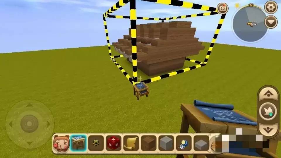 迷你对世界蓝图图纸怎么启动