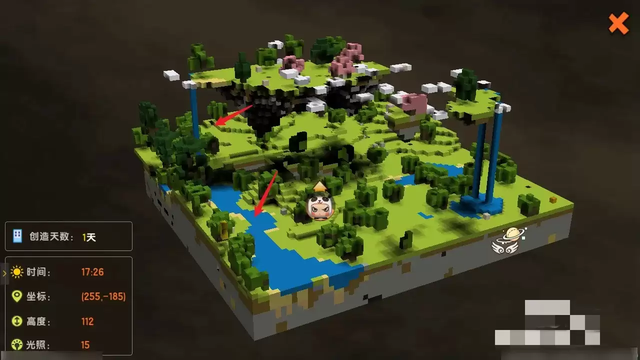 迷你世界在哪里能找到空岛